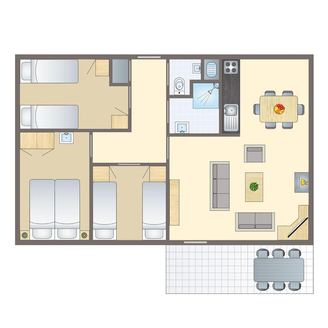 Comfort 6-Person Dog Bungalow In The Holiday Park Landal Heideheuvel Beekbergen Εξωτερικό φωτογραφία